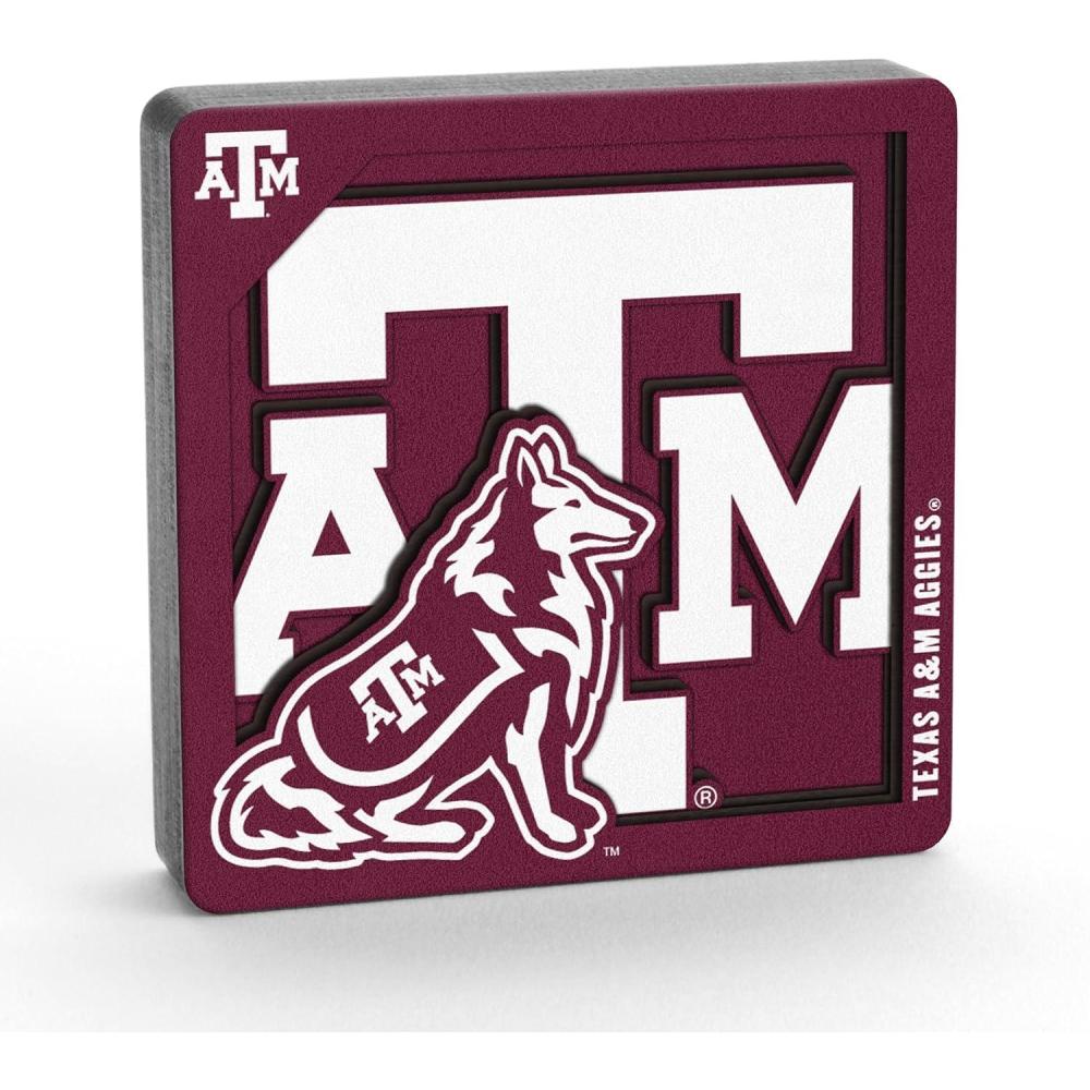 imageYouTheFan NCAA 3D Logo Series MagnetTexas AM Aggies