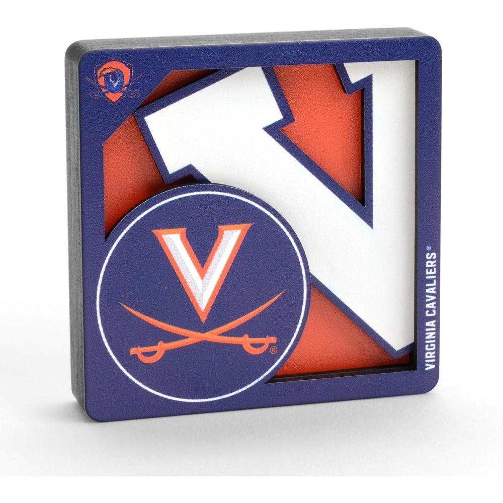 imageYouTheFan NCAA 3D Logo Series MagnetVirginia Cavaliers