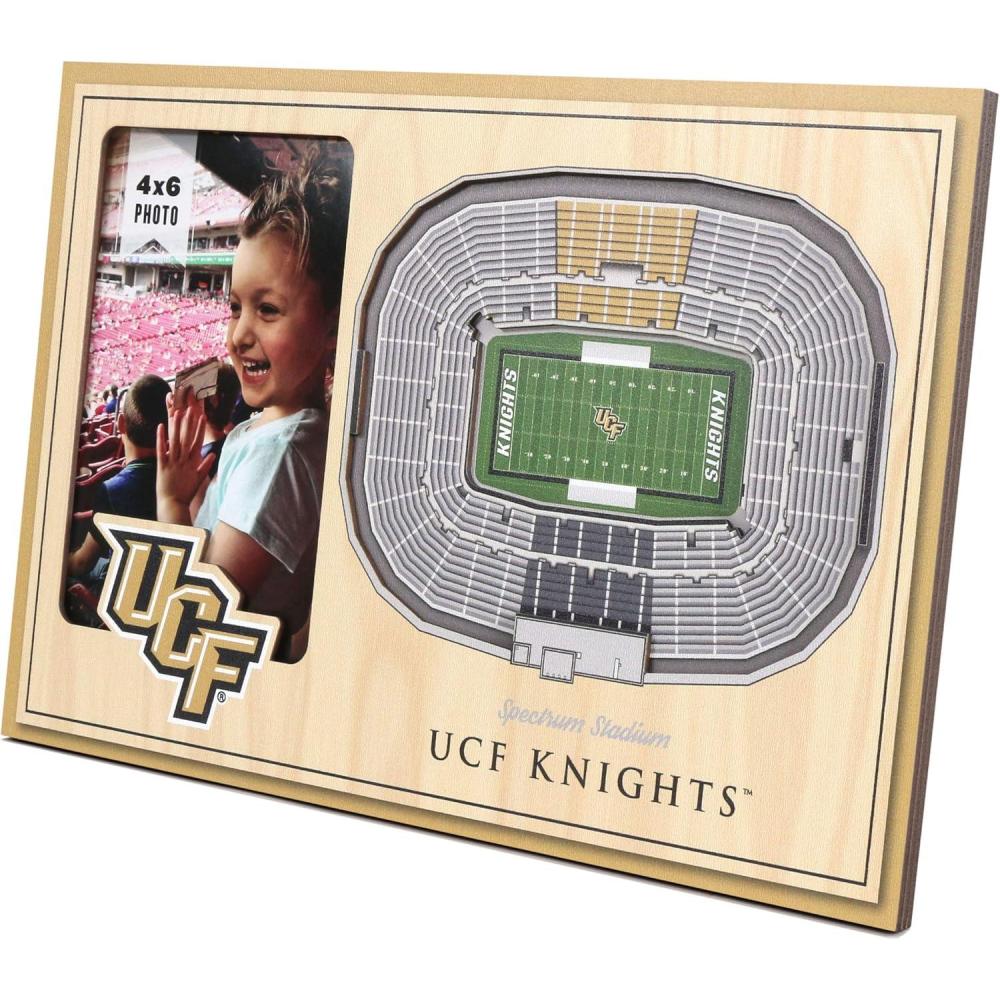 imageYouTheFan NCAA 3D StadiumView Picture FrameCentral Florida Knights