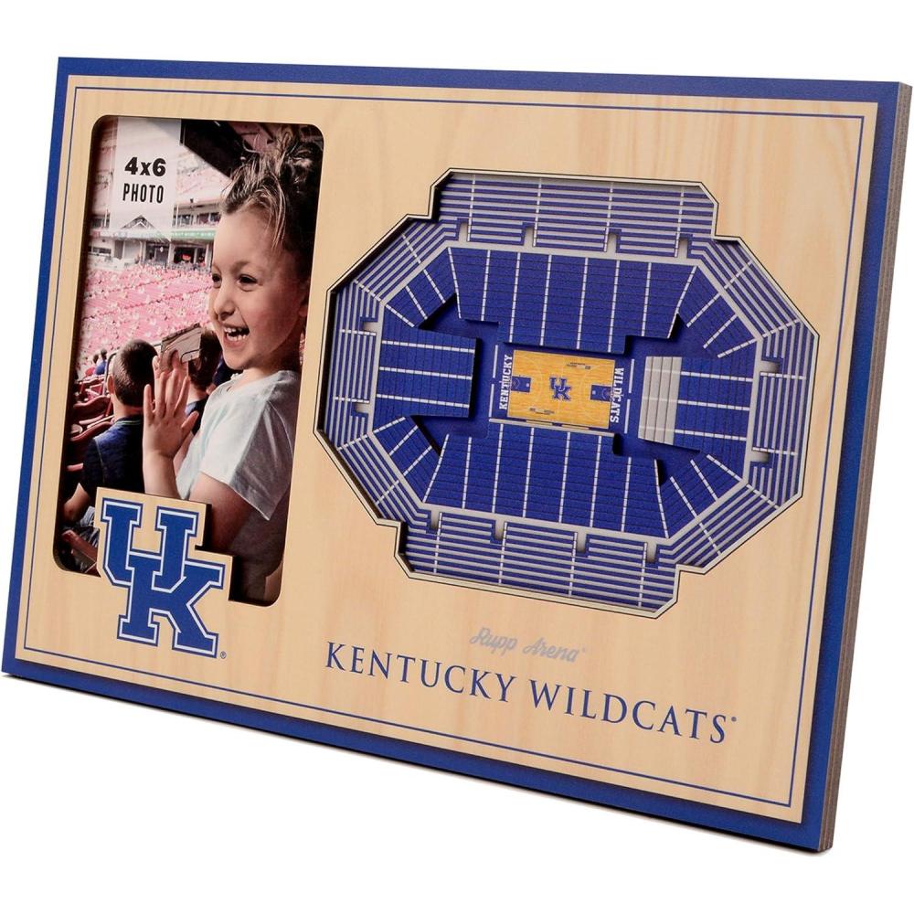 imageYouTheFan NCAA 3D StadiumView Picture FrameKentucky Wildcats