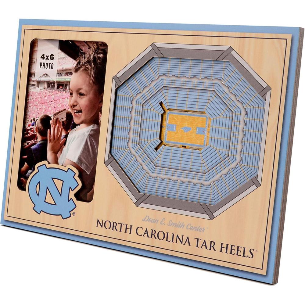 imageYouTheFan NCAA 3D StadiumView Picture FrameNorth Carolina Tar Heels