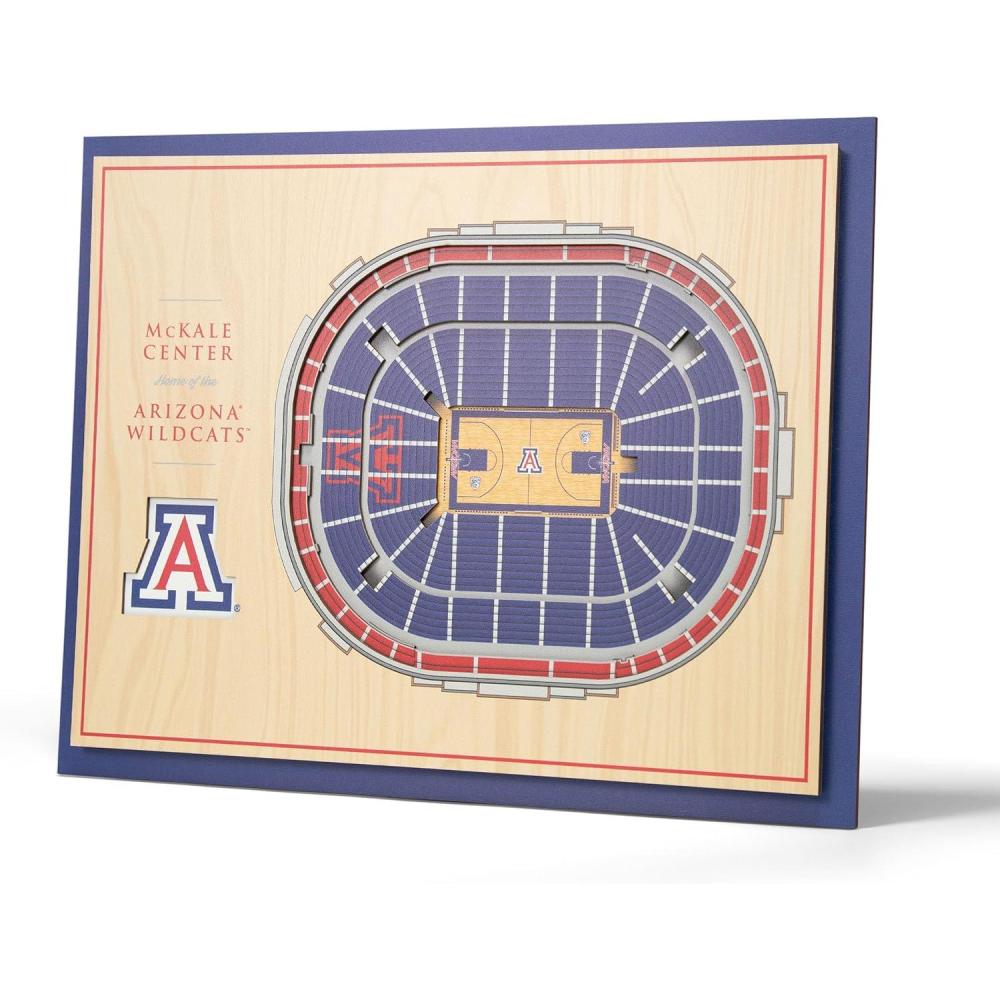 imageYouTheFan NCAA Alabama Crimson Tide 5Layer StadiumView 3D Wall Art  BryantDenny StadiumArizona Wildcats