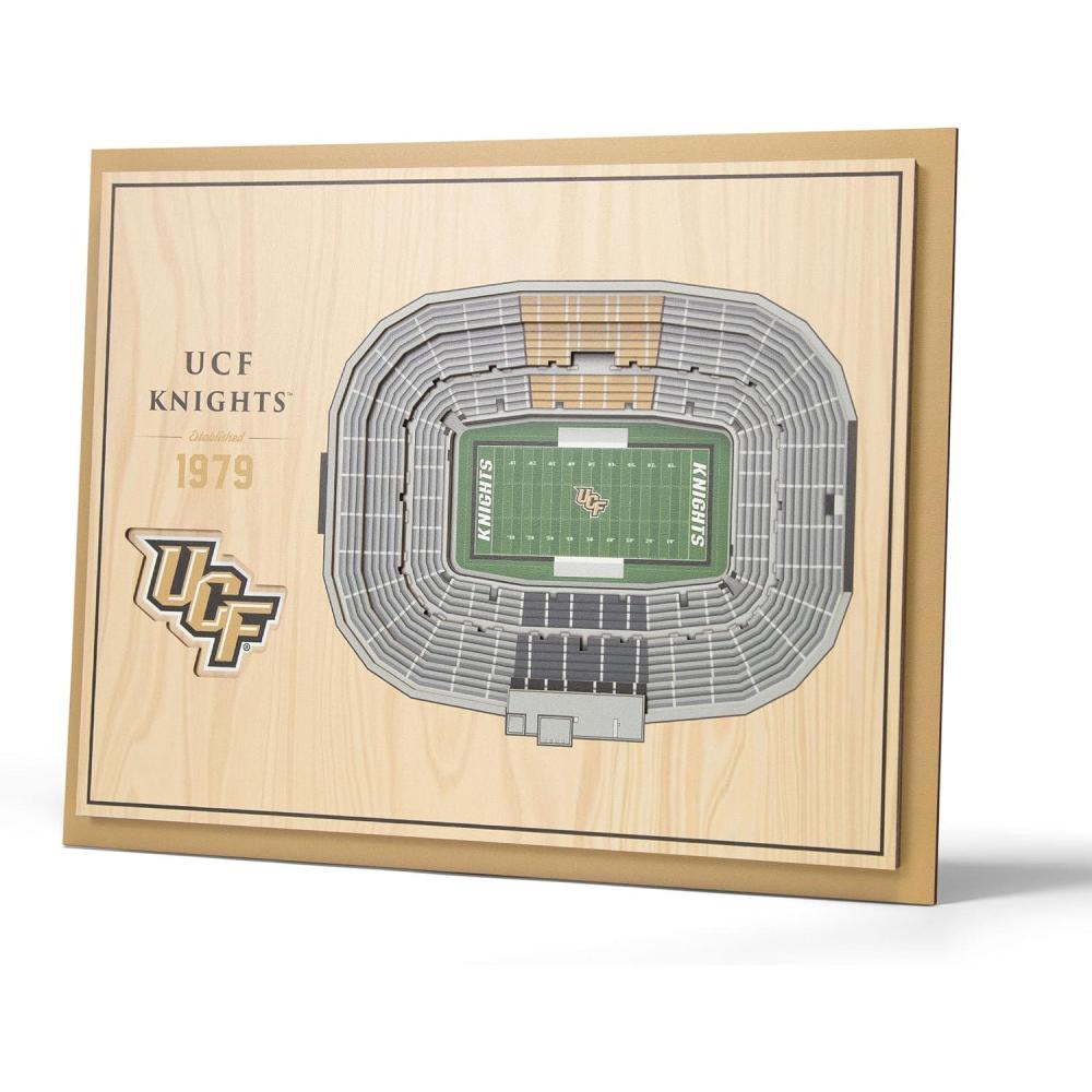 imageYouTheFan NCAA Alabama Crimson Tide 5Layer StadiumView 3D Wall Art  BryantDenny StadiumCentral Florida Knights