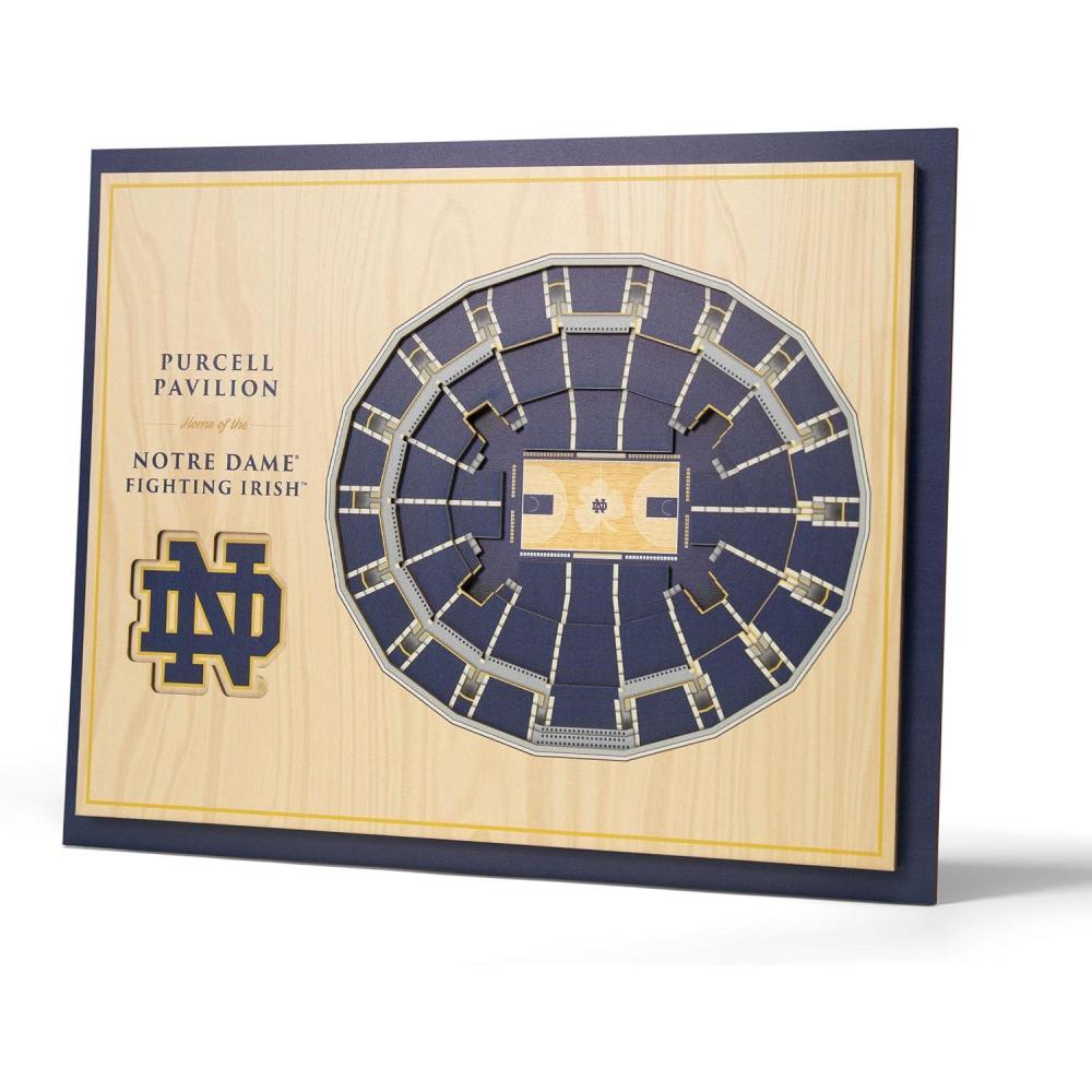 imageYouTheFan NCAA Alabama Crimson Tide 5Layer StadiumView 3D Wall Art  BryantDenny StadiumNotre Dame Fighting Irish