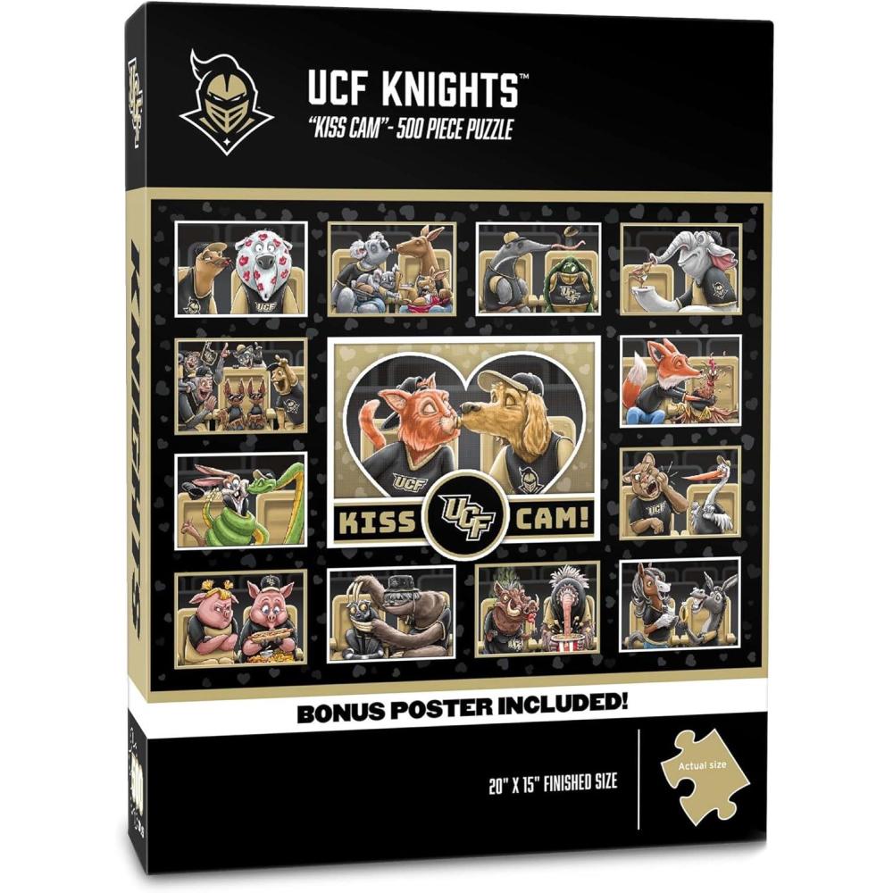 imageYouTheFan NCAA Appalachian State Mountaineers Kiss Cam 500pc PuzzleCentral Florida Knights