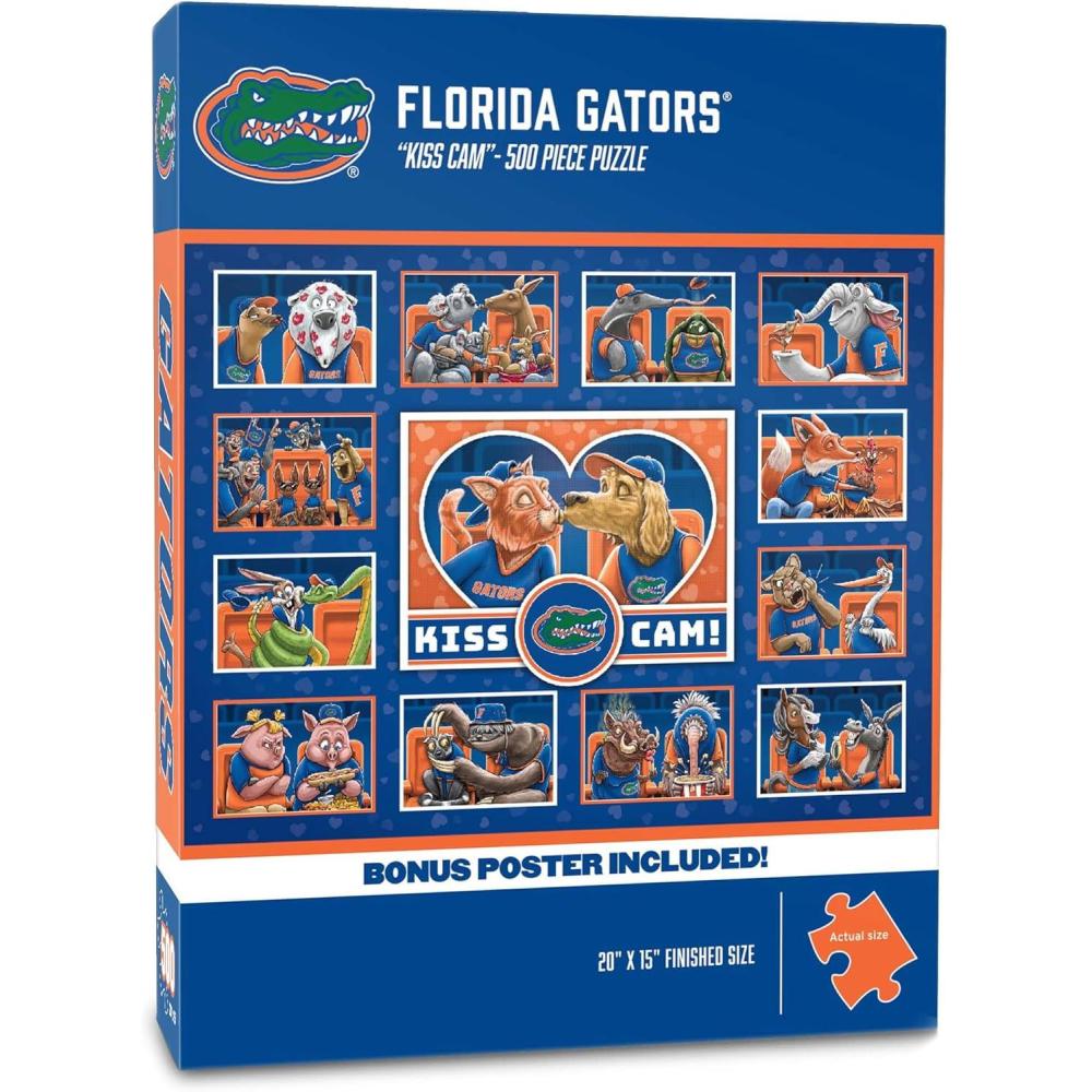 imageYouTheFan NCAA Appalachian State Mountaineers Kiss Cam 500pc PuzzleFlorida Gators