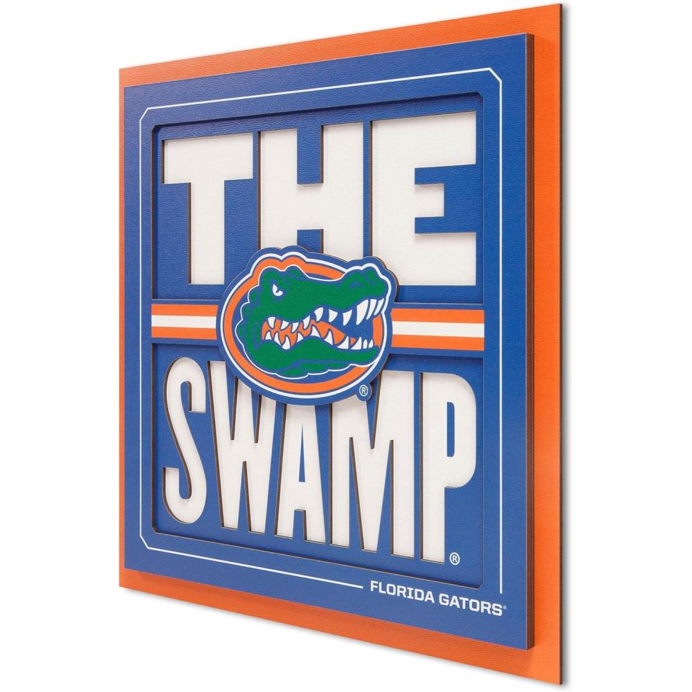 imageYouTheFan NCAA Arizona State Sun Devils Slogan Series 3D Wall ArtFlorida Gators