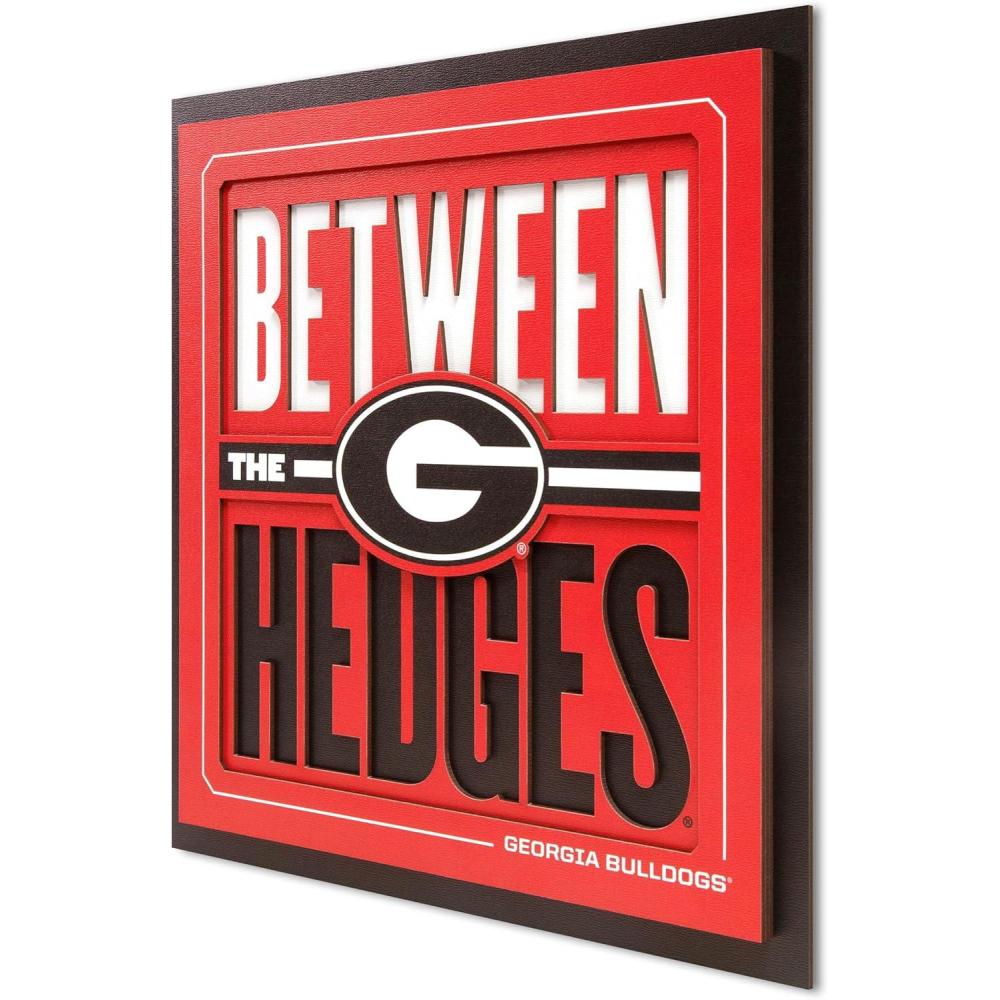 imageYouTheFan NCAA Arizona State Sun Devils Slogan Series 3D Wall ArtGeorgia Bulldogs