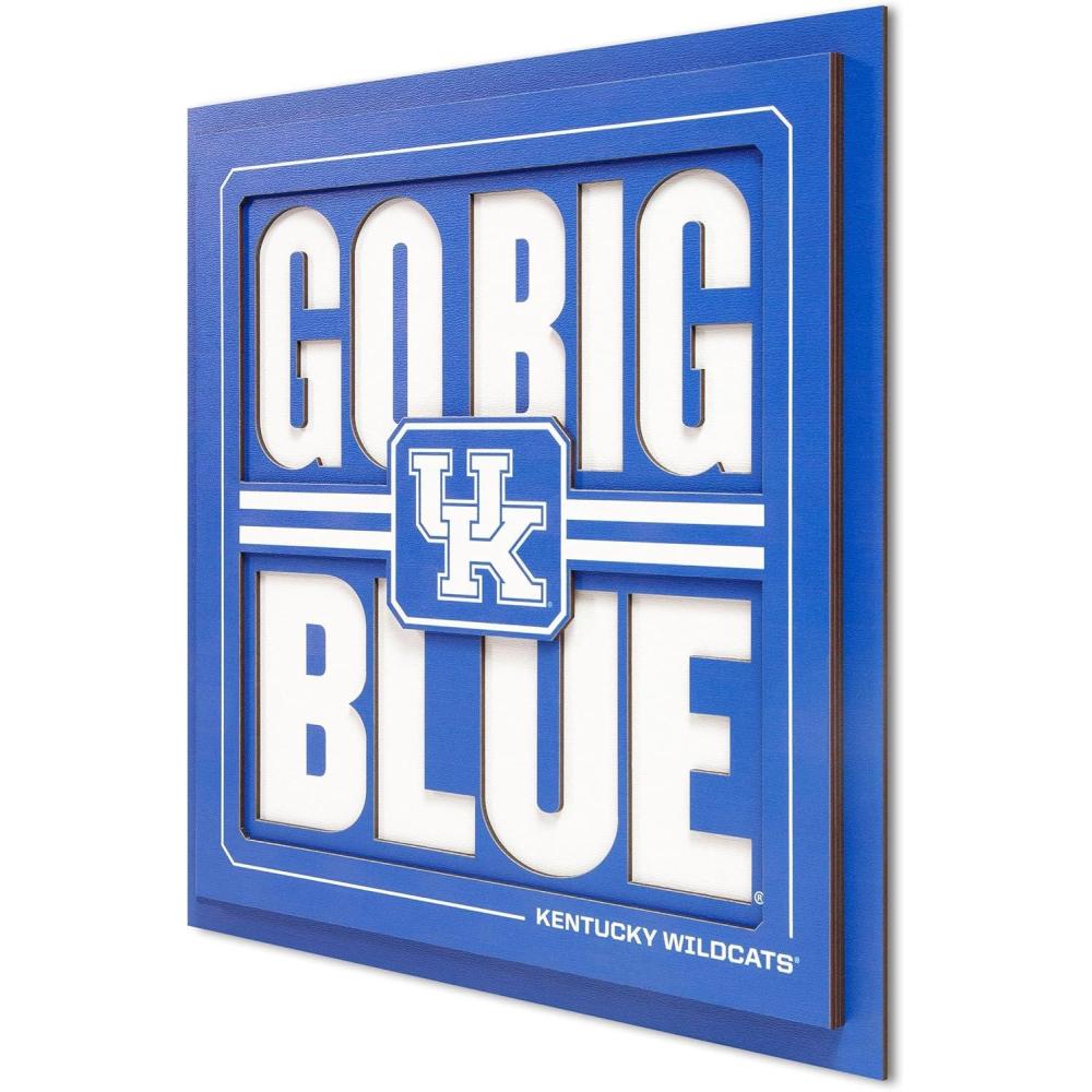 imageYouTheFan NCAA Arizona State Sun Devils Slogan Series 3D Wall ArtKentucky Wildcats