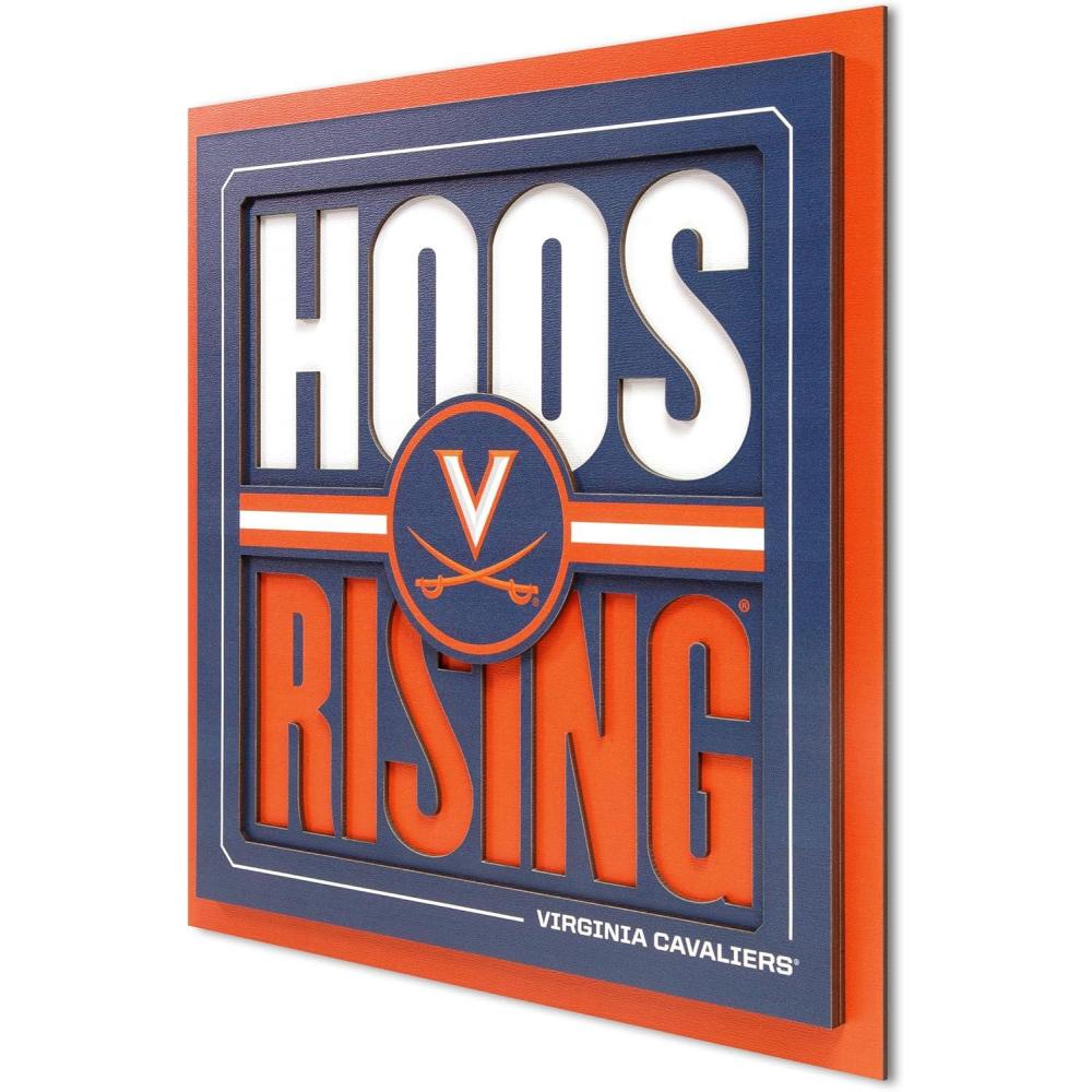 imageYouTheFan NCAA Arizona State Sun Devils Slogan Series 3D Wall ArtVirginia Cavaliers