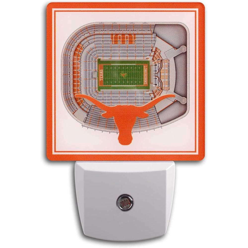 imageYouTheFan NCAA Clemson Tigers StadiumView Nite LightTexas Longhorns