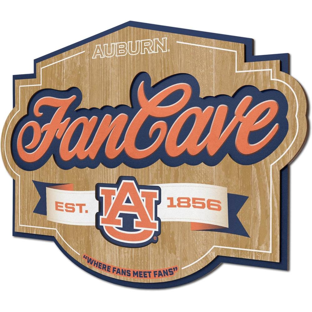 imageYouTheFan NCAA Fan Cave SignAuburn Tigers