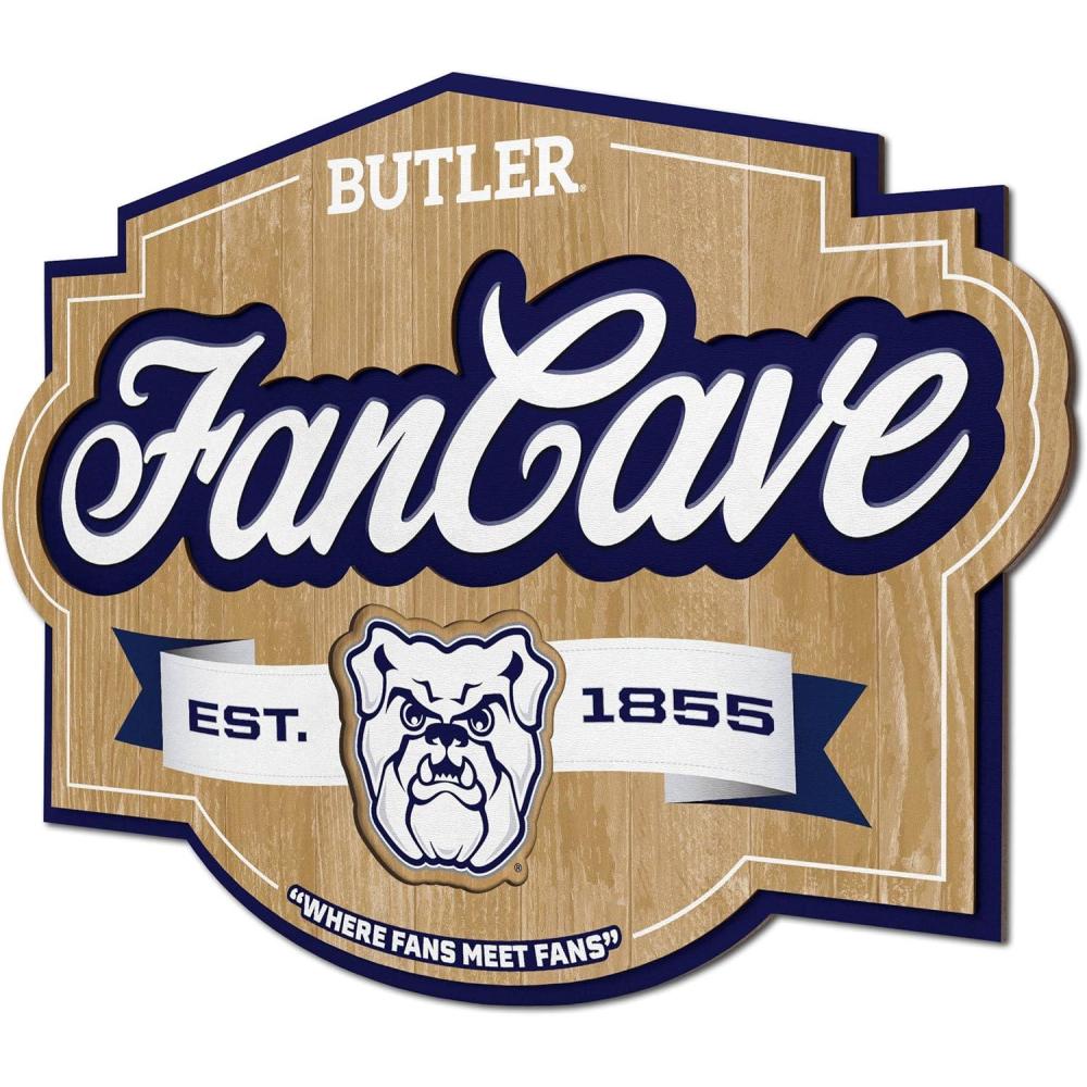 imageYouTheFan NCAA Fan Cave SignButler Bulldogs