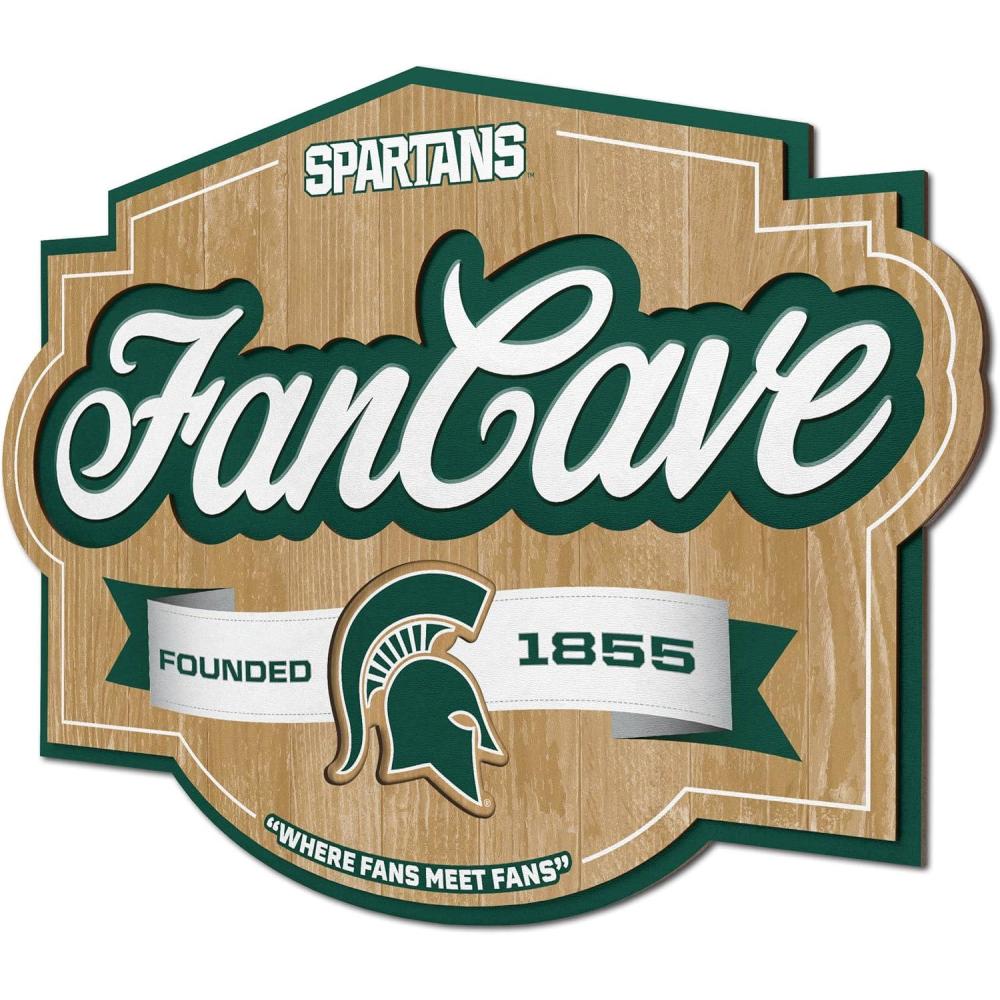 imageYouTheFan NCAA Fan Cave SignMichigan State Spartans