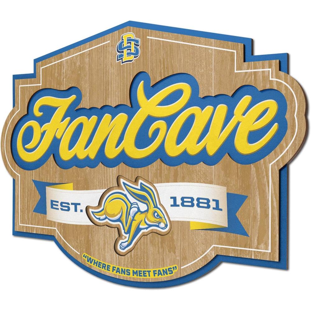 imageYouTheFan NCAA Fan Cave SignSouth Dakota State Jackrabbits