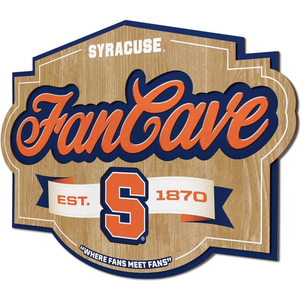 imageYouTheFan NCAA Fan Cave SignSyracuse Orange