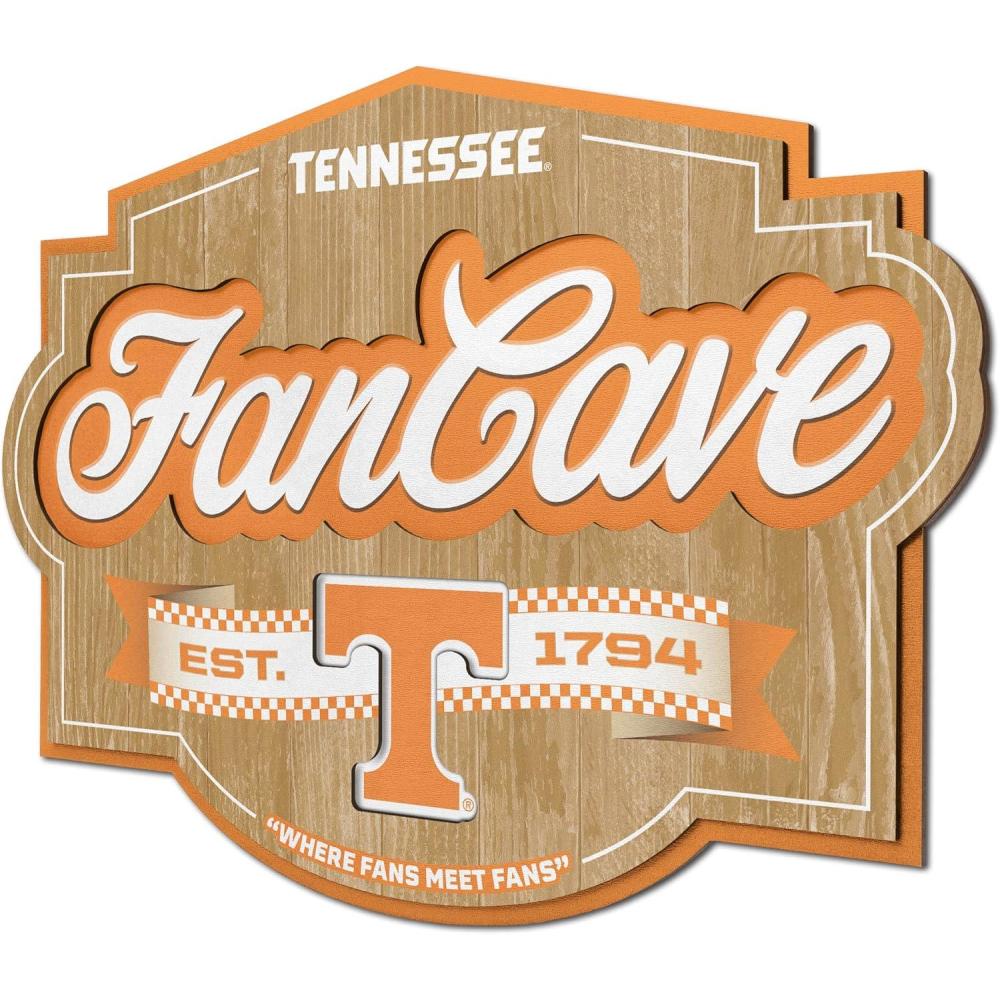 imageYouTheFan NCAA Fan Cave SignTennessee Volunteers