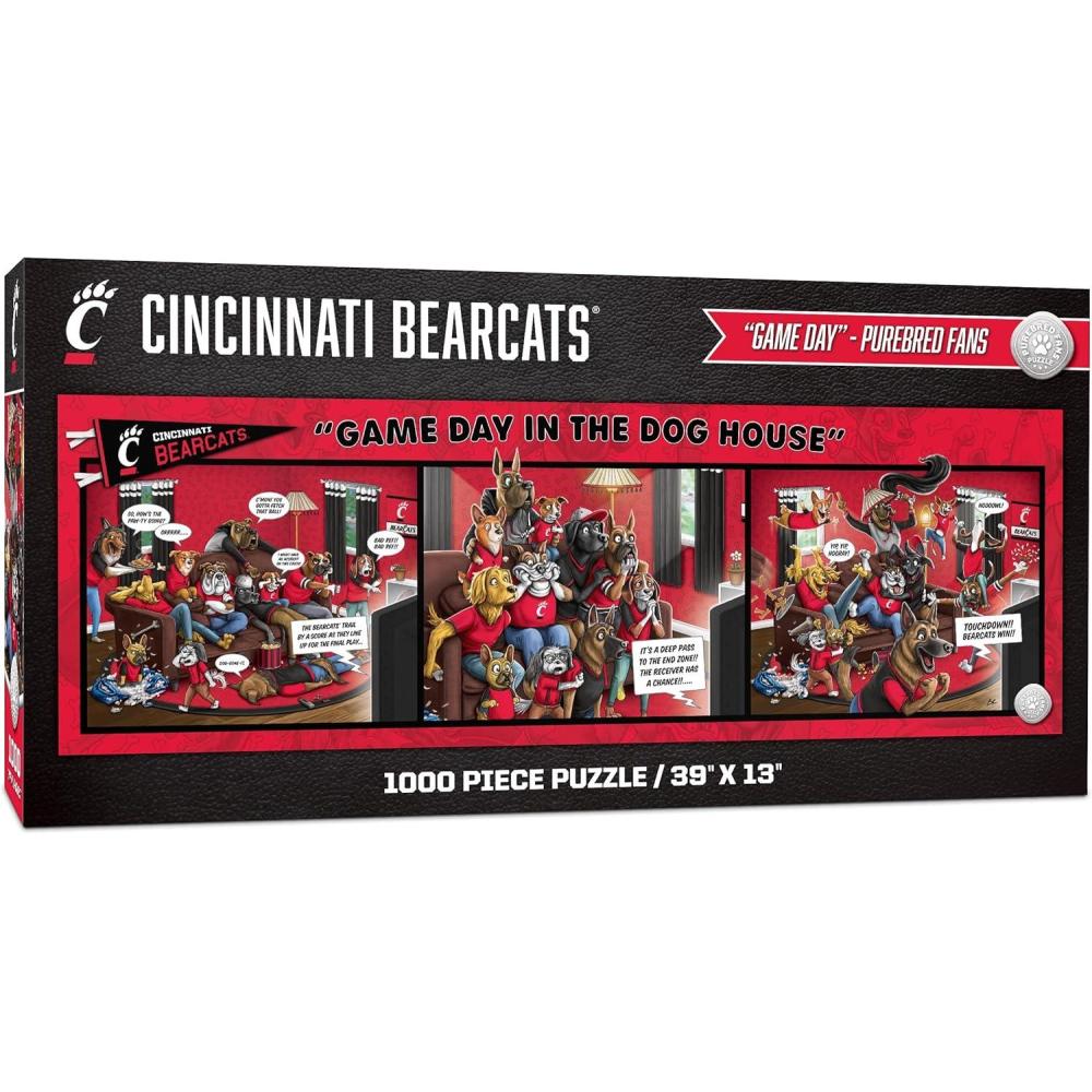 imageYouTheFan NCAA Game Day in The Dog House  1000pc PuzzleCincinnati Bearcats