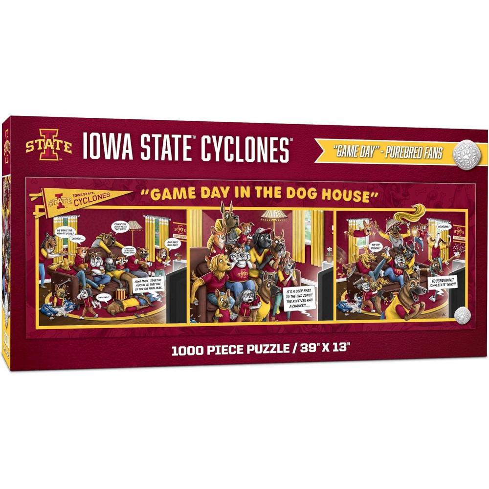 imageYouTheFan NCAA Game Day in The Dog House  1000pc PuzzleIowa State Cyclones