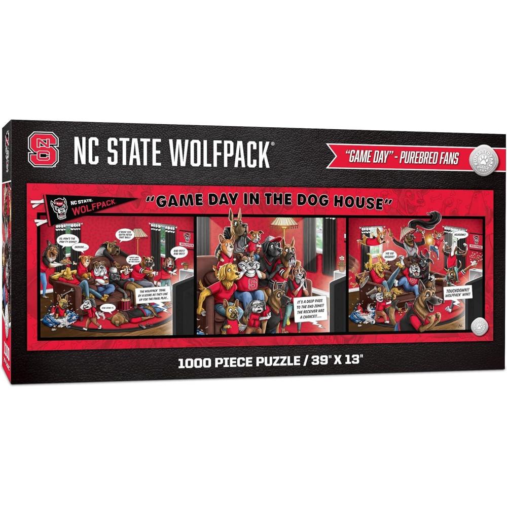 imageYouTheFan NCAA Game Day in The Dog House 1000pc PuzzleNC State Wolfpack