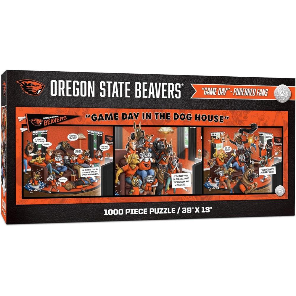 imageYouTheFan NCAA Game Day in The Dog House 1000pc PuzzleOregon State Beavers