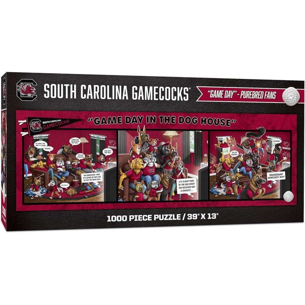 imageYouTheFan NCAA Game Day in The Dog House 1000pc PuzzleSouth Carolina Gamecocks