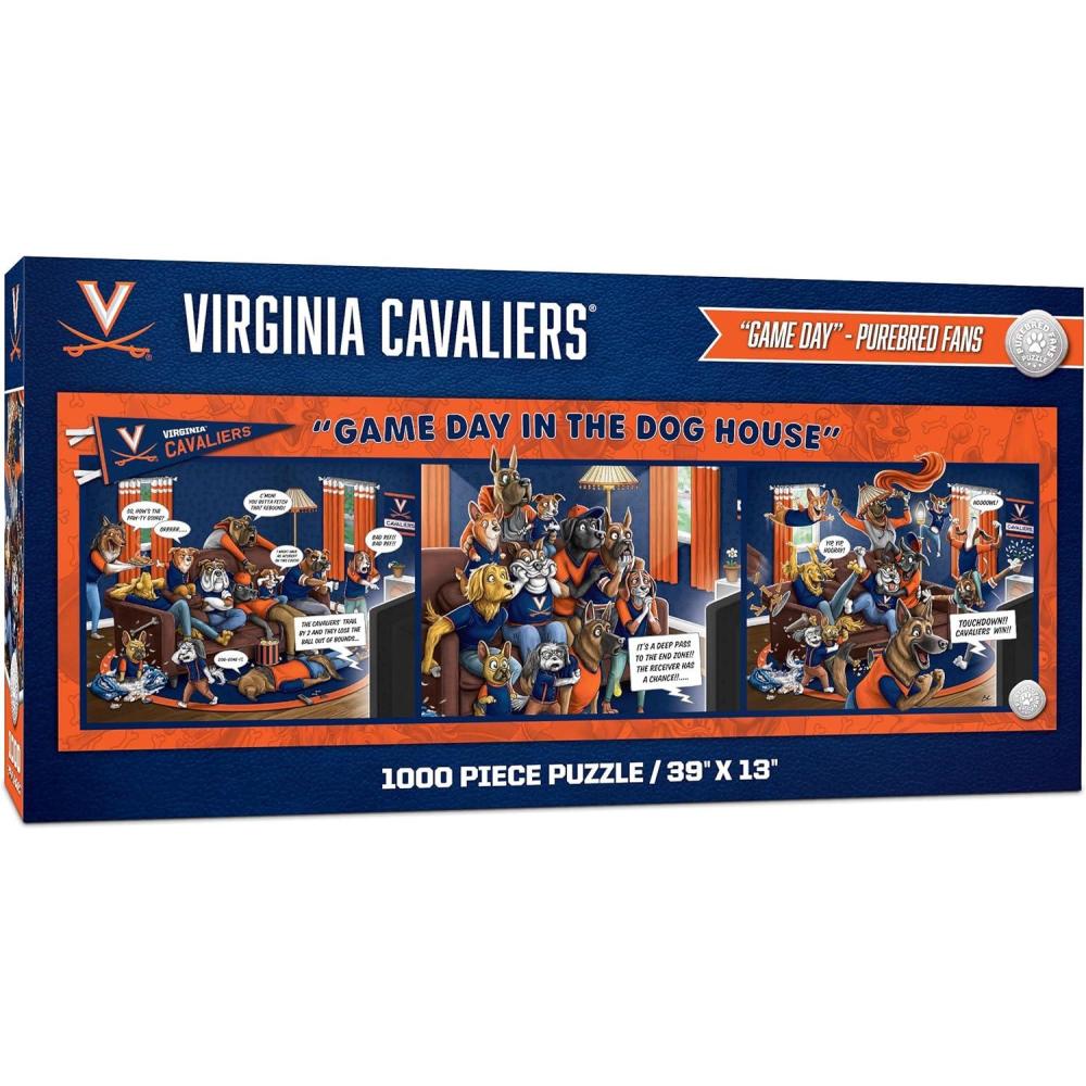 imageYouTheFan NCAA Game Day in The Dog House  1000pc PuzzleVirginia Cavaliers