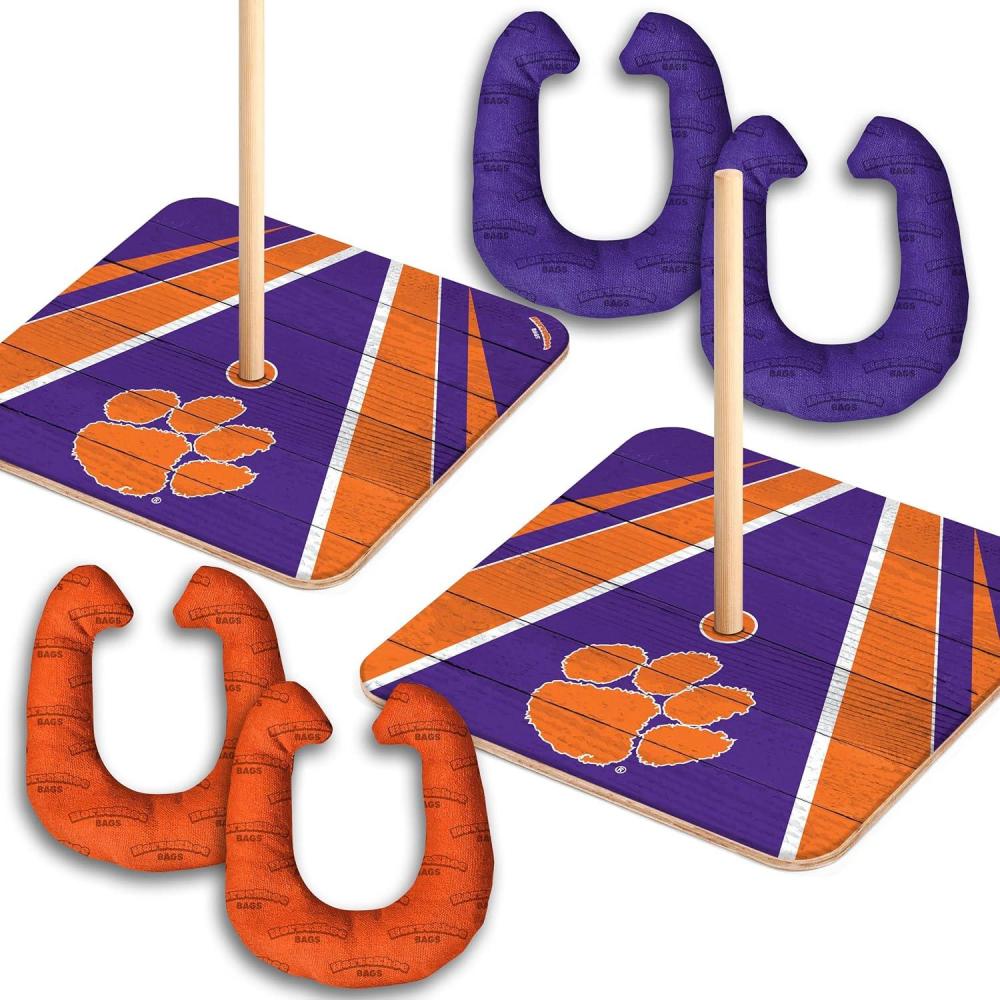 imageYouTheFan NCAA HorseShoe Bags GameClemson Tigers