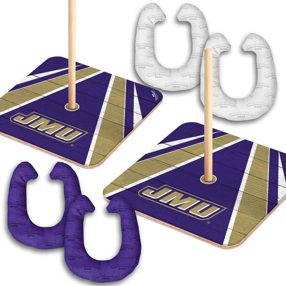imageYouTheFan NCAA HorseShoe Bags GameJames Madison Dukes