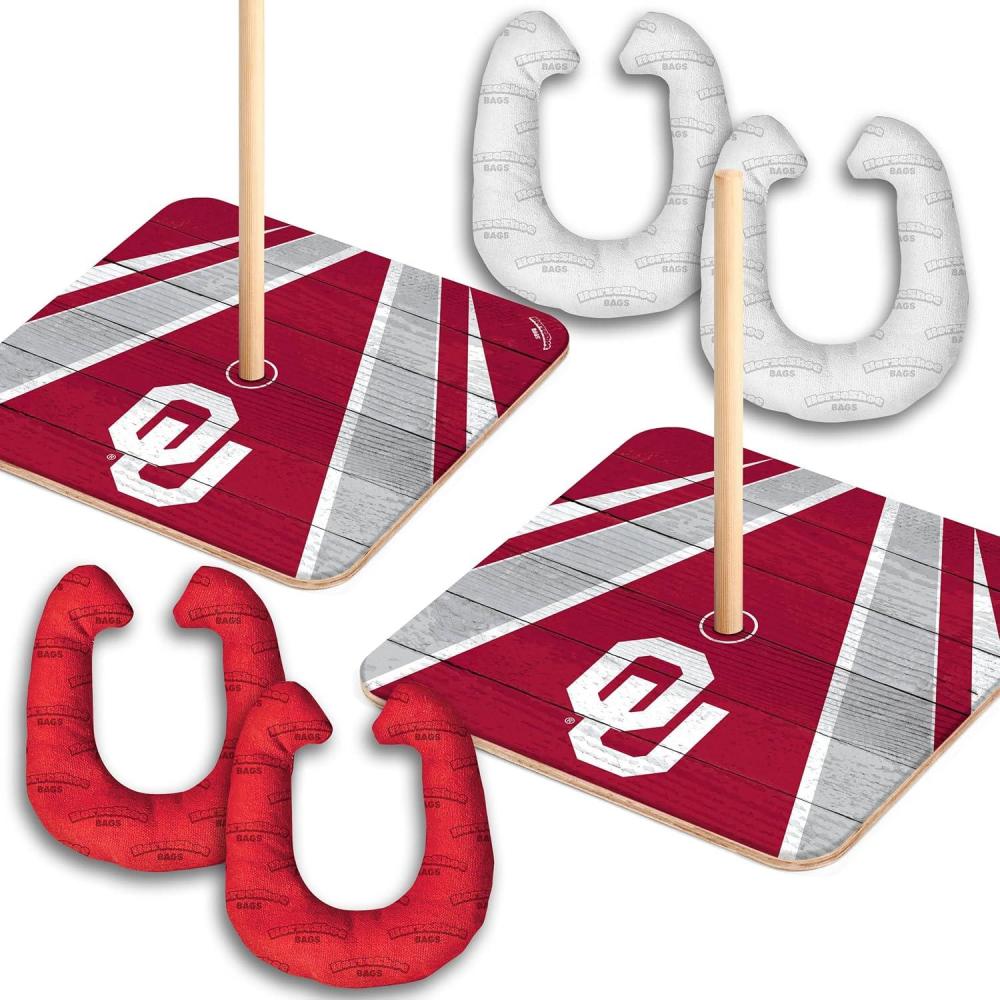 imageYouTheFan NCAA HorseShoe Bags GameOklahoma Sooners