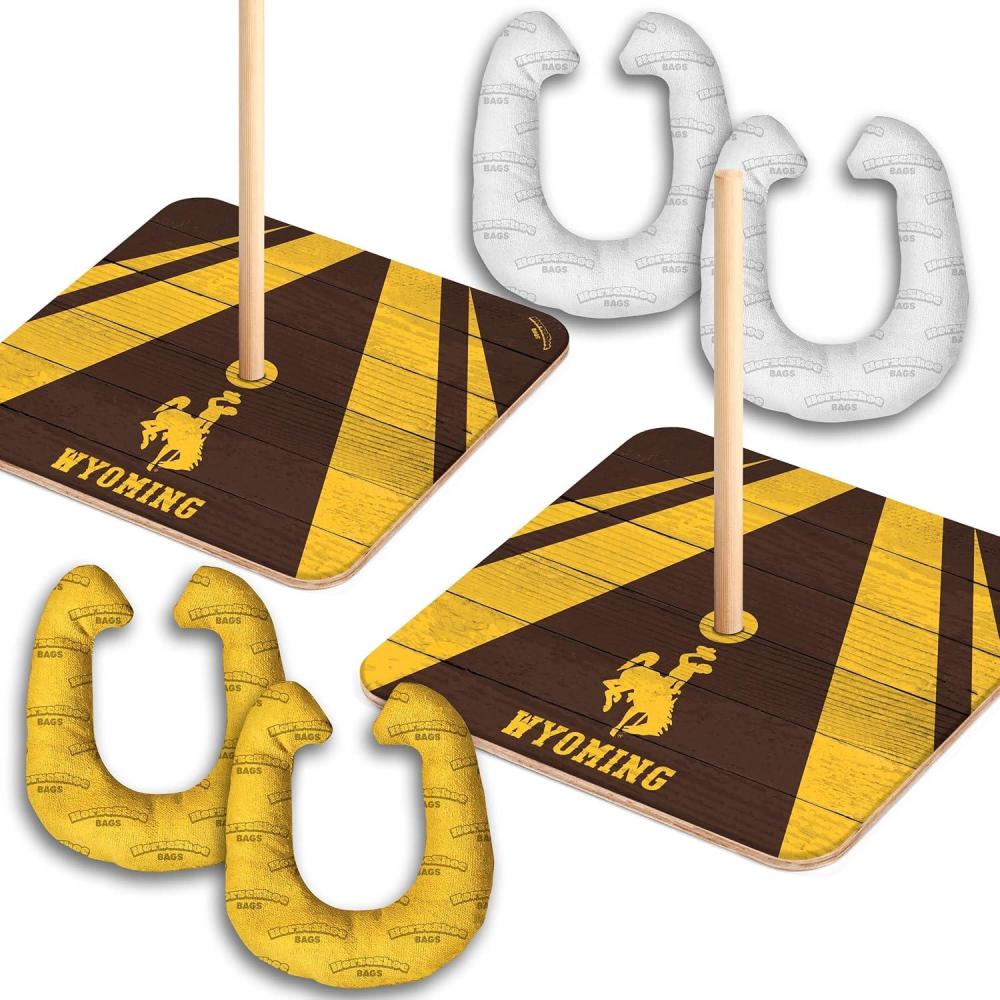 imageYouTheFan NCAA HorseShoe Bags GameWyoming Cowboys