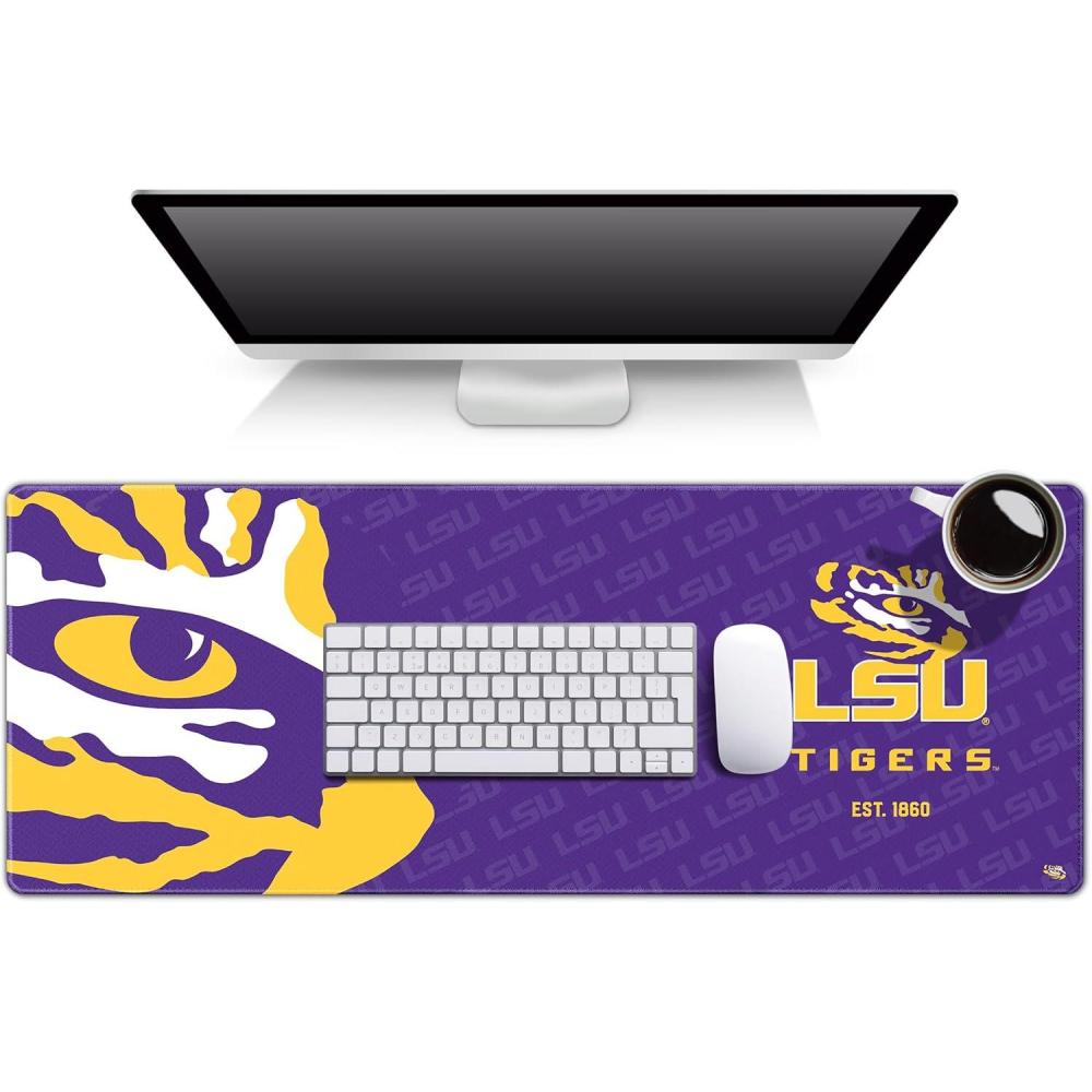 imageYouTheFan NCAA LSU Tigers Logo Series Desk Pad SMU