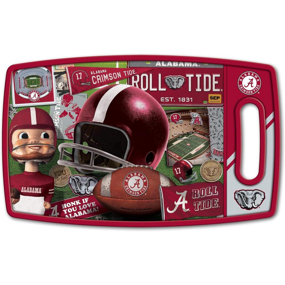 imageYouTheFan NCAA Retro Series Cutting BoardAlabama Crimson Tide