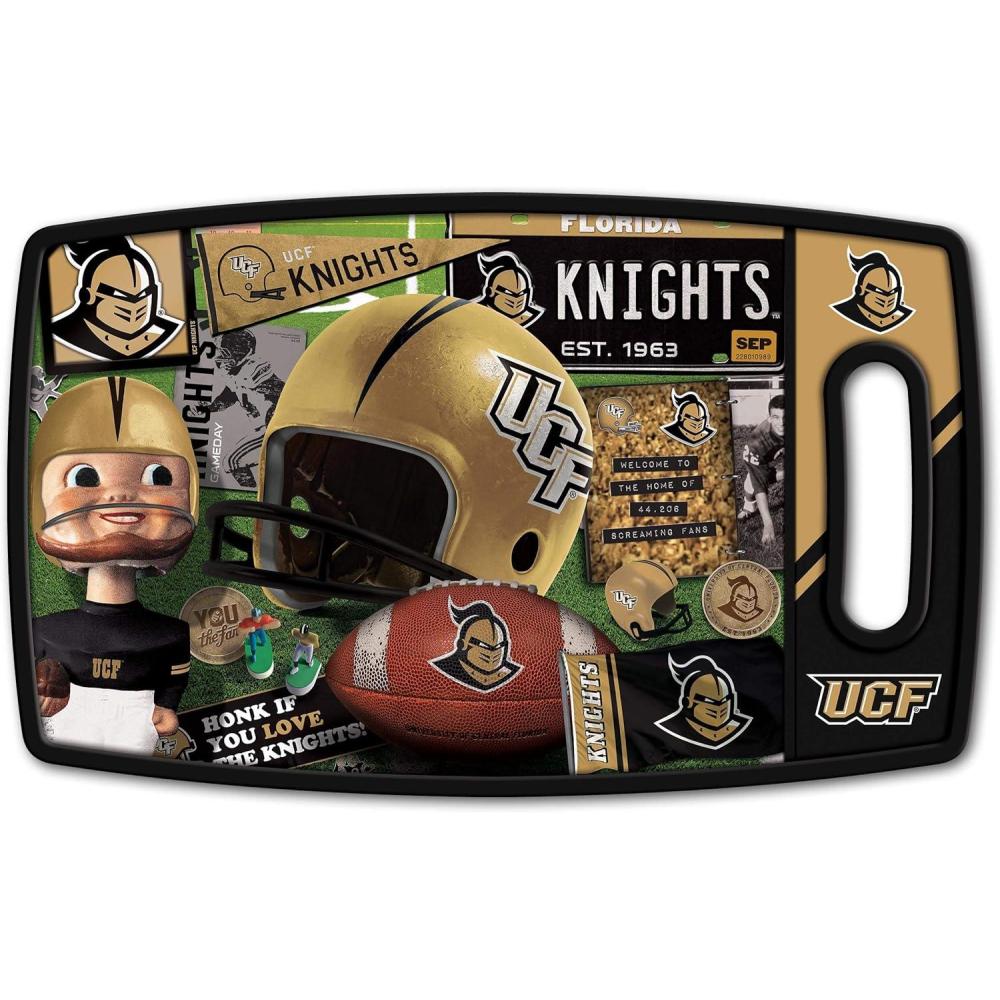 imageYouTheFan NCAA Retro Series Cutting BoardCentral Florida Knights
