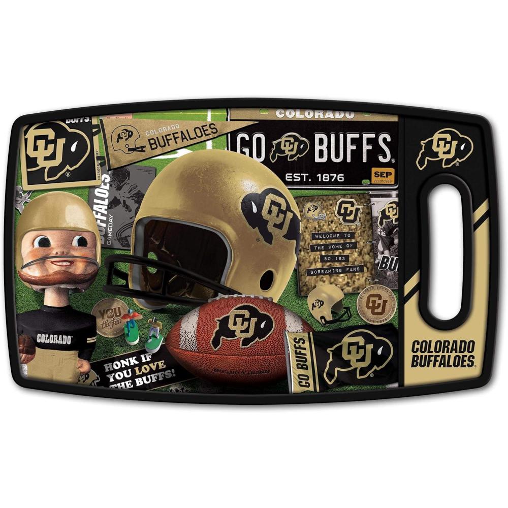 imageYouTheFan NCAA Retro Series Cutting BoardColorado Buffaloes