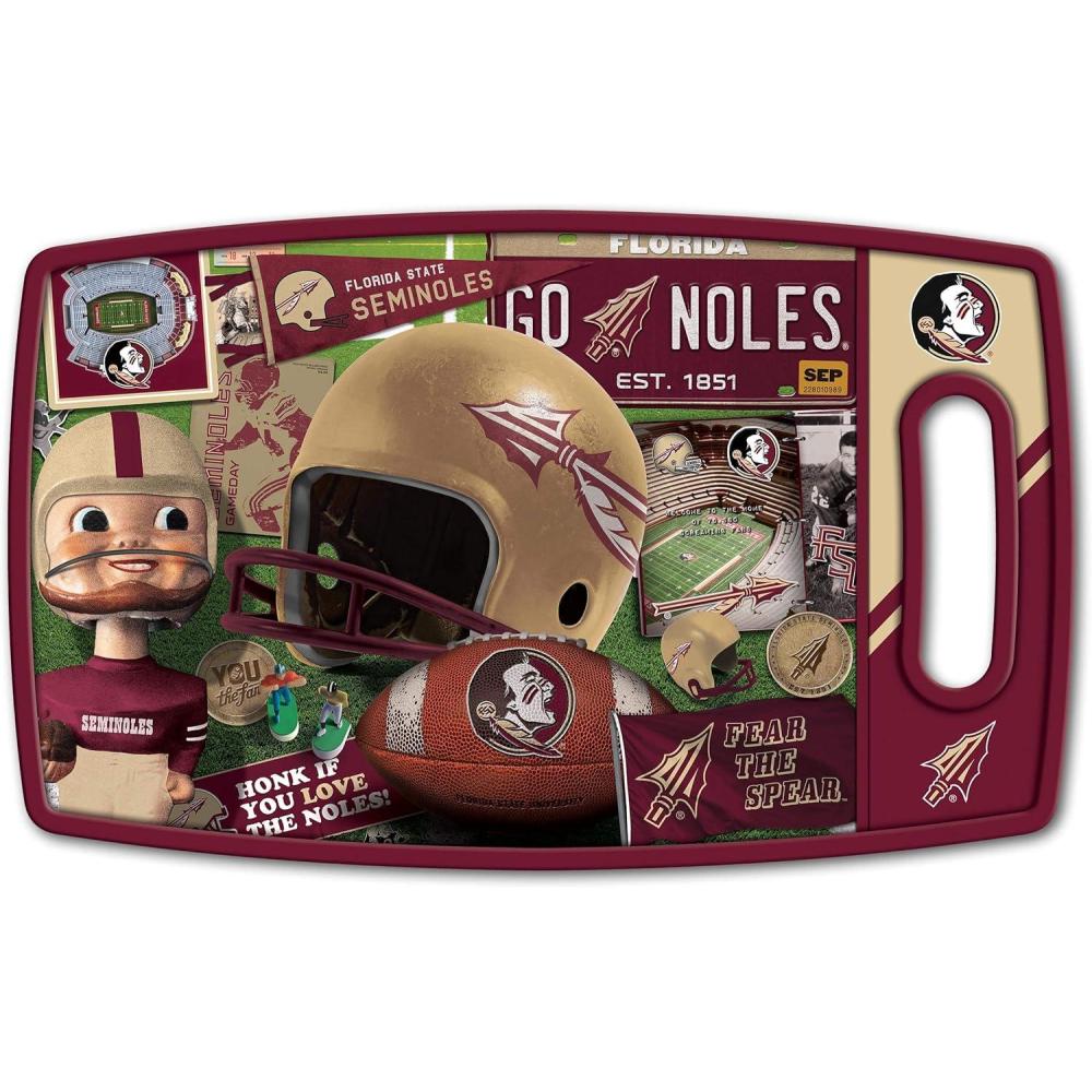 imageYouTheFan NCAA Retro Series Cutting BoardFlorida State Seminoles