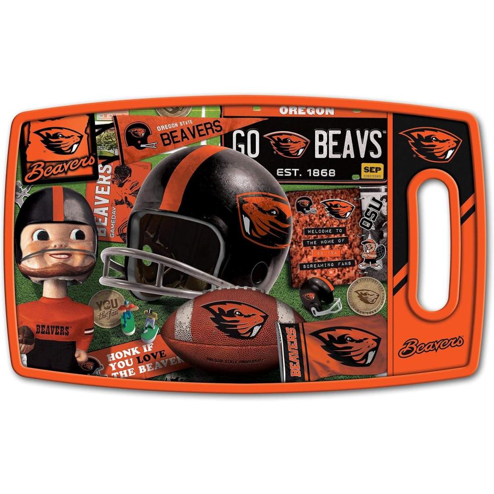 imageYouTheFan NCAA Retro Series Cutting BoardOregon State Beavers