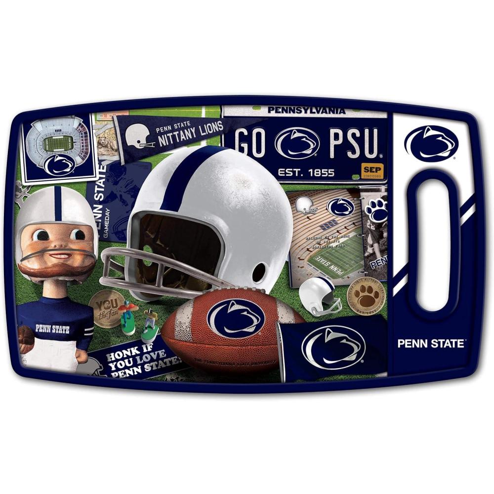 imageYouTheFan NCAA Retro Series Cutting BoardPenn State Nittany Lions
