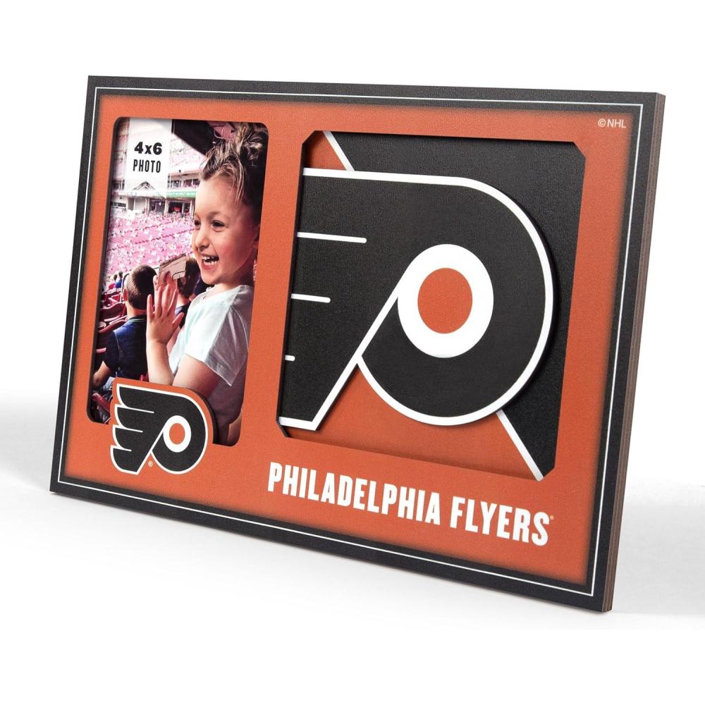 imageYouTheFan NHL 3D Logo Picture FramePhiladelphia Flyers
