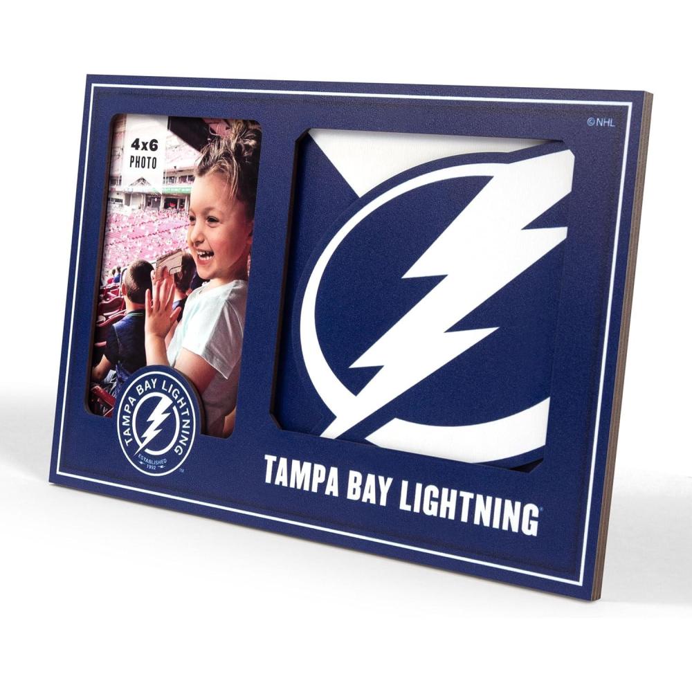 imageYouTheFan NHL 3D Logo Picture FrameTampa Bay Lightning