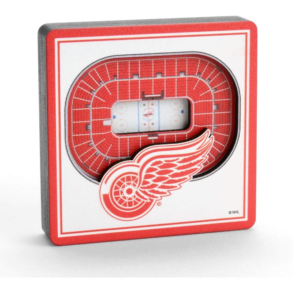 imageYouTheFan NHL Boston Bruins 3D StadiumView Magnets TD GardenDetroit Red Wings