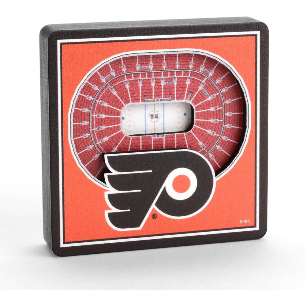 imageYouTheFan NHL Boston Bruins 3D StadiumView Magnets TD GardenPhiladelphia Flyers