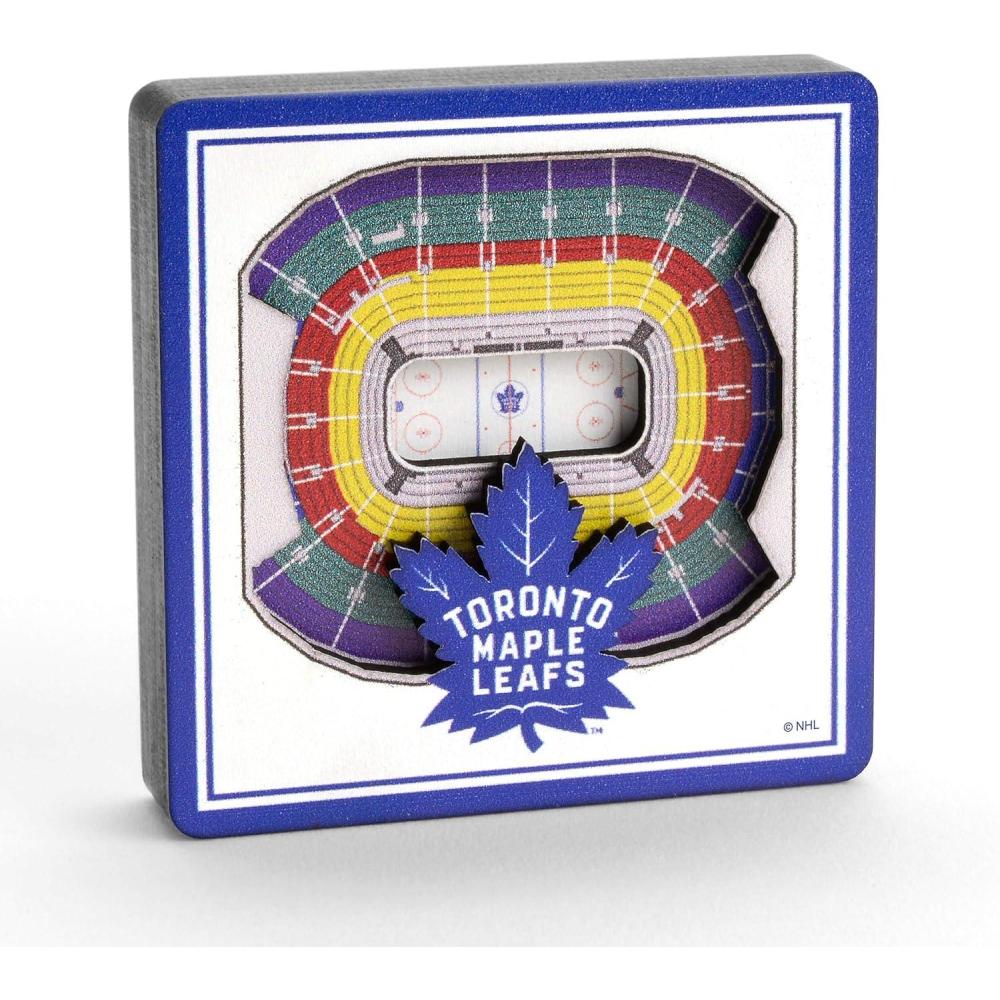 imageYouTheFan NHL Boston Bruins 3D StadiumView Magnets TD GardenToronto Maple Leafs