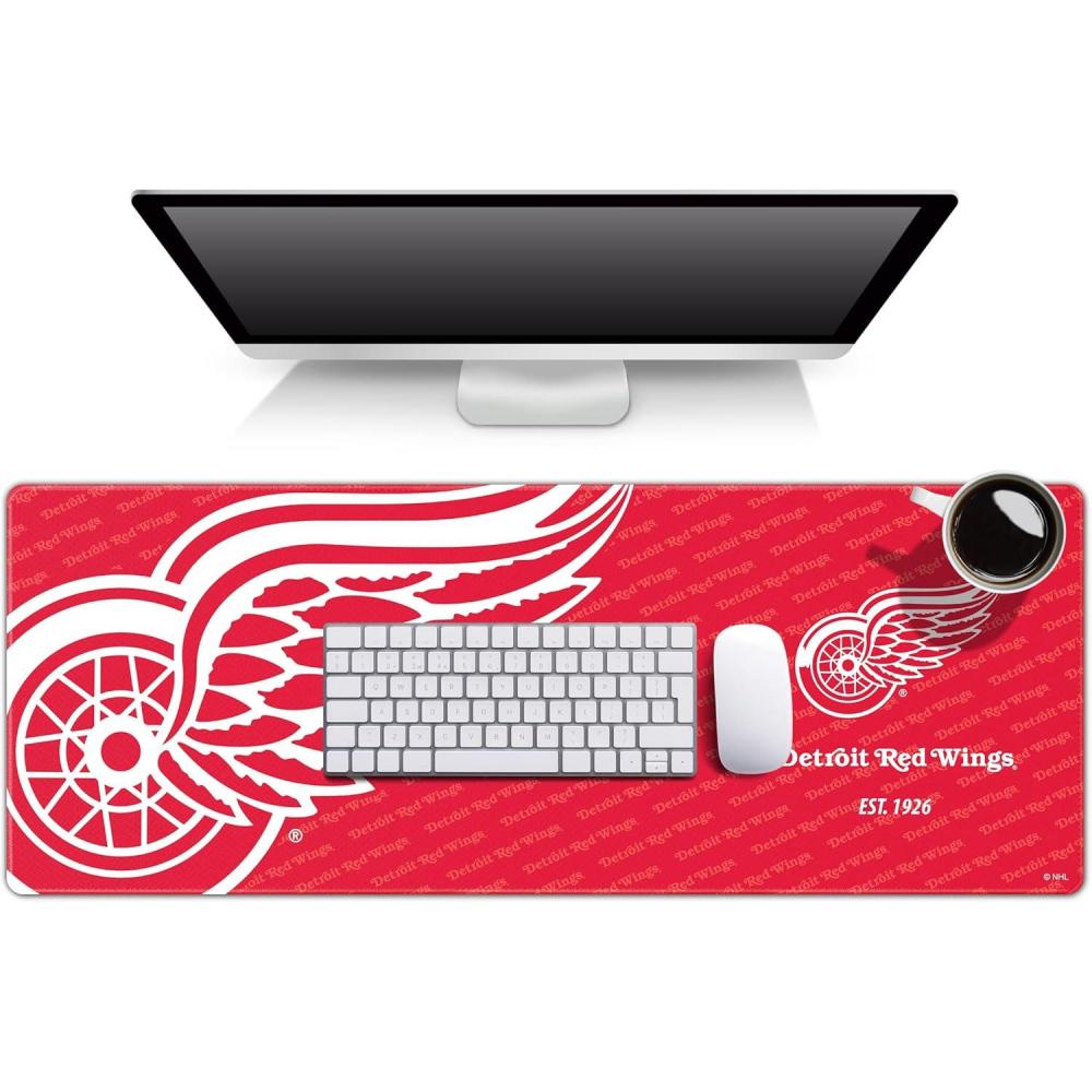 imageYouTheFan NHL Detroit Red Wings Logo Series Desk Pad SMU