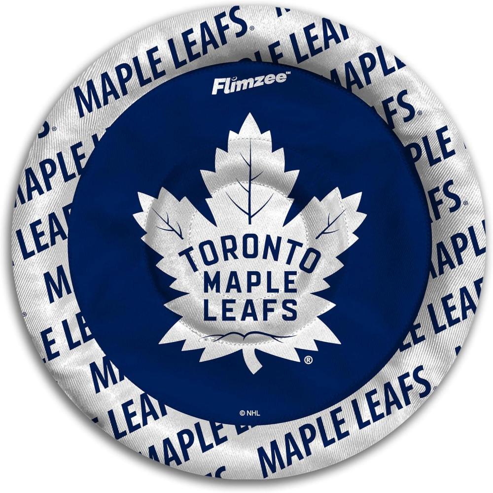 imageYouTheFan NHL Flimzee BeanBag Flying DiscToronto Maple Leafs