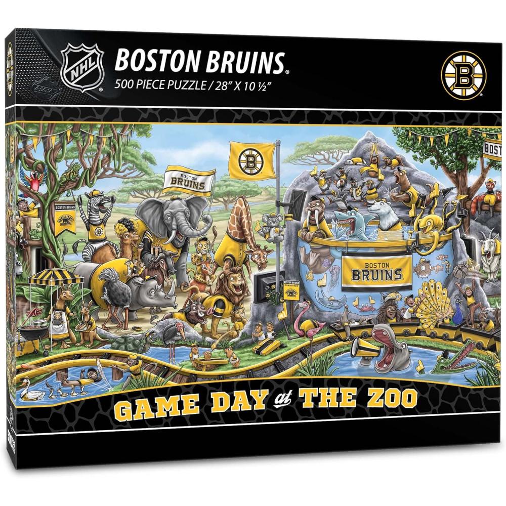 imageYouTheFan NHL Game Day at The Zoo 500pc PuzzleBoston Bruins