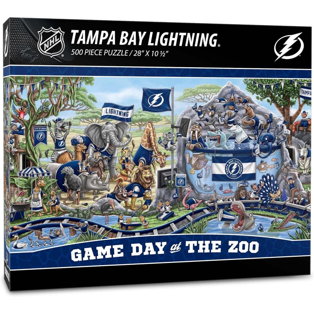 imageYouTheFan NHL Game Day at The Zoo 500pc PuzzleTampa Bay Lightning