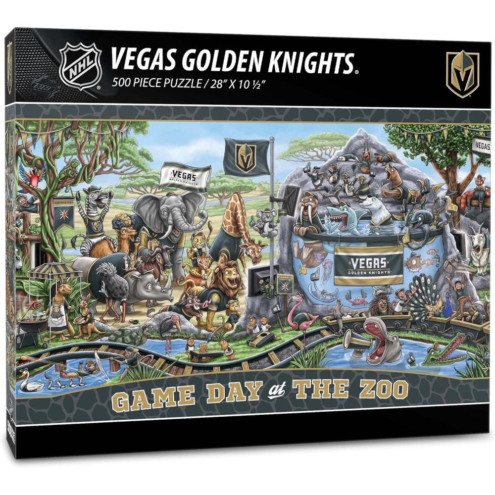 imageYouTheFan NHL Game Day at The Zoo 500pc PuzzleVegas Golden Knights