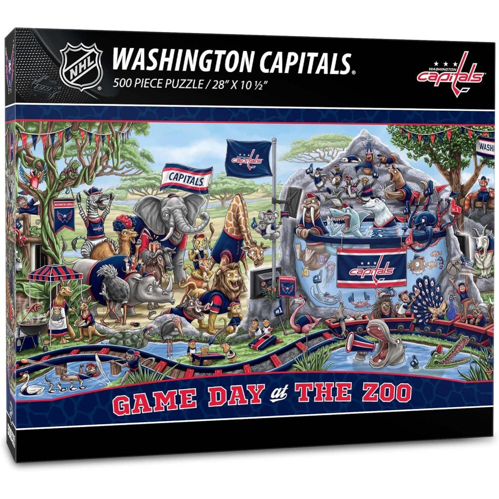 imageYouTheFan NHL Game Day at The Zoo 500pc PuzzleWashington Capitals