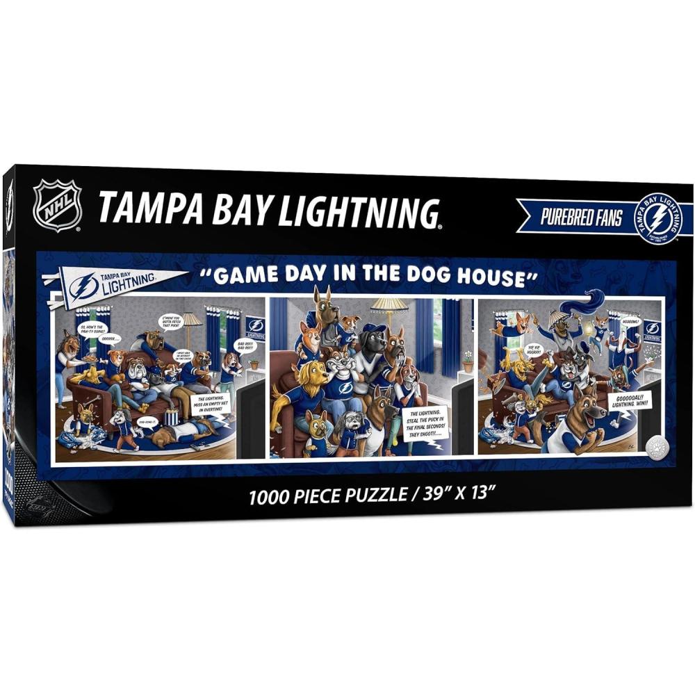 imageYouTheFan NHL Game Day in The Dog House 1000pc PuzzleTampa Bay Lightning